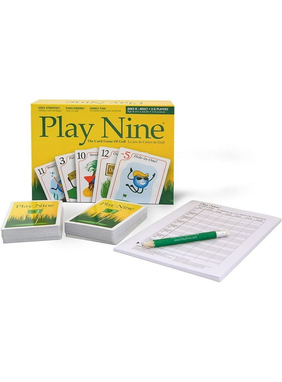 Play Nine The Card Game of Golf New in Box Sealed Great family fun