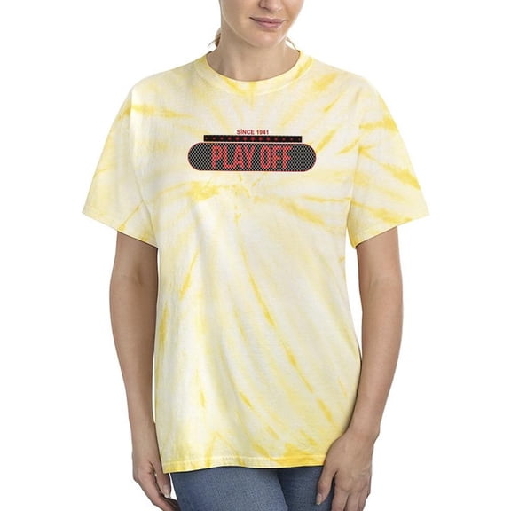 Play Off Since 1941 Tie Dye Cyclone Women -Image by Shutterstock, Female XX-Large