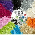 thumbnail image 1 of Play Platoon Bricks Wheels, Tires, Axles, Windows PP-B1120P Building Set (1100 Pieces), 1 of 8