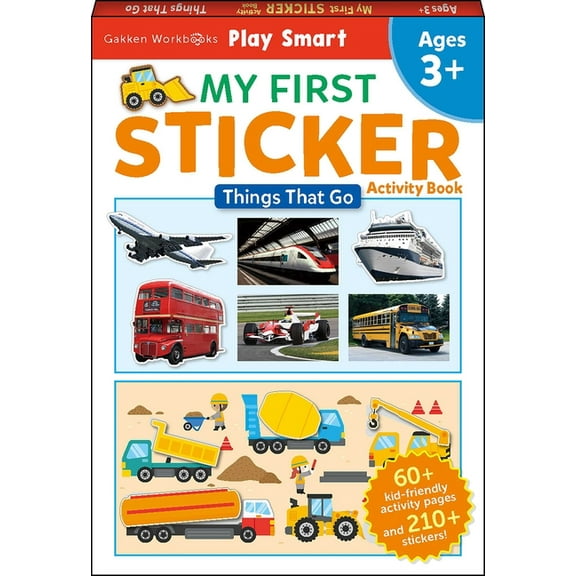 Play Smart My First My First Sticker Activity Book Things That Go, (Paperback)