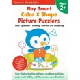 thumbnail image 1 of Play Smart: Play Smart Color & Shape Picture Puzzlers Age 2+ : Preschool Activity Workbook with Stickers for Toddlers Ages 2, 3, 4: Learn Using Favorite Themes: Coloring, Shapes, Drawing (Full Color Pages) (Paperback), 1 of 2
