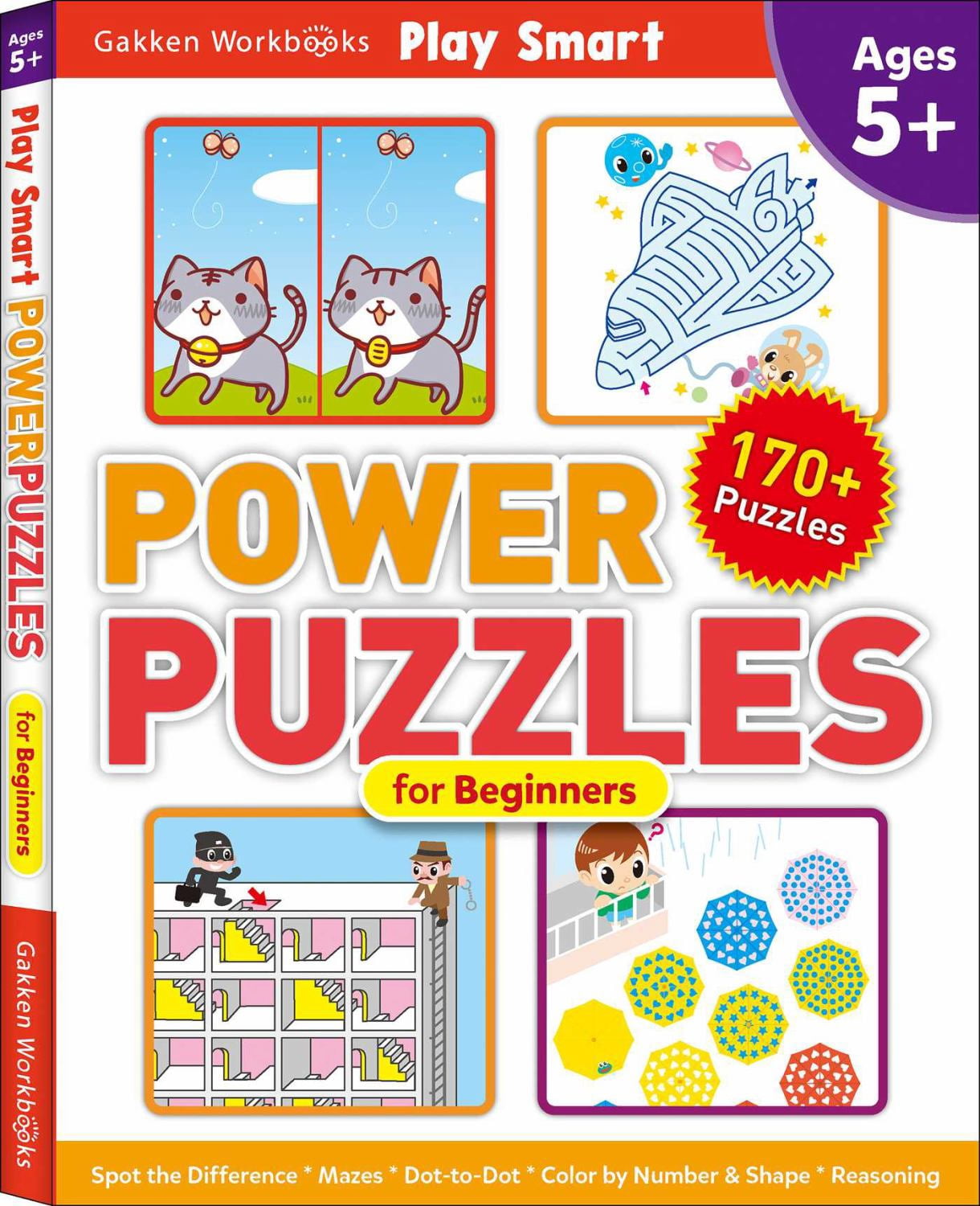 Play Smart Power Puzzles for Beginners: Ages 5+ (Paperback)