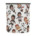 thumbnail image 1 of Play Soccer Ball Airtight Coffee Bean Canister 30oz Food Storage Containers with Lids For Gournd, Tea, Sugar, Flour, Rice, Cereal, Candy Cookie Jar, 1 of 8