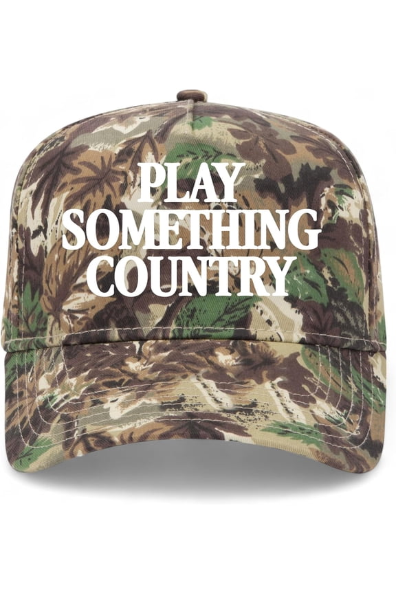 Play Something Country Hat (Woodland Camo)