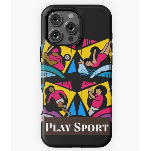 Play Sports Athlete Competition Game Phone Case for iPhone 16 15 14 13 12 11 Pro Max - Trendy Phone M97