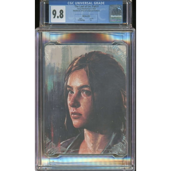 Play Station 4 The Last of Us: Part II Sealed Graded Video Game (Steelbook (Part of a Special Edition)) (CGC 9.8) (Naughty Dog)