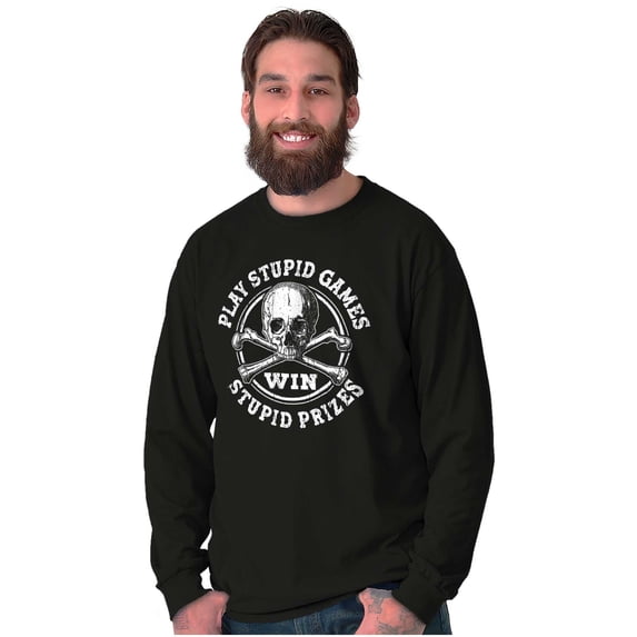 Play Stupid Games Long Sleeve TShirt Men Women Brisco Brands M
