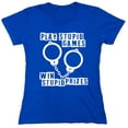 thumbnail image 1 of Play Stupid Games Sarcastic Humor Novelty Funny Women's Casual Tees, 1 of 3
