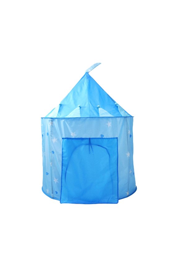 Play Tent Soda Up Indoor Outdoor Foldable for with Carry Bag Portable for 2-3 Toddlers Blue