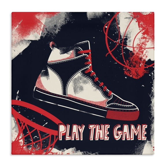 Stupell Industries Play The Game Urban Graffiti Canvas Wall Art, design by Marcus Prime, 36 x 36