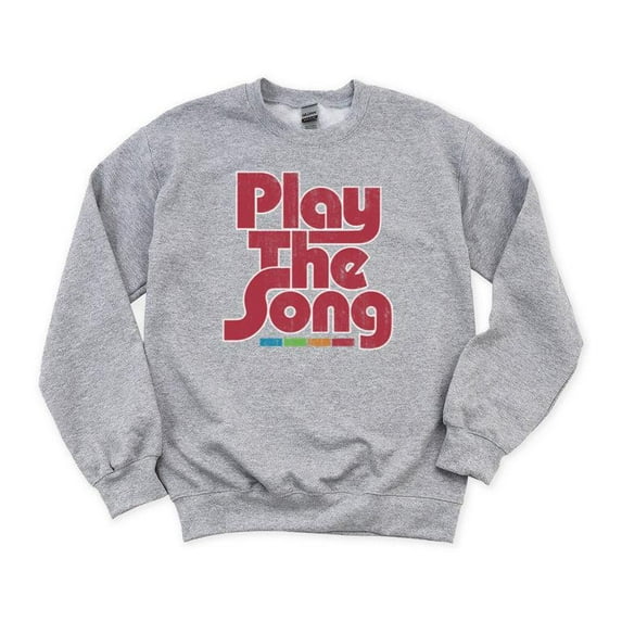 Play The Song Sixers Basketball 76ers Fan Sports DJ SweatShirt Unisex, up to 5XL