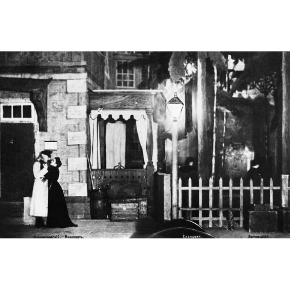 Play The Three Sisters. Nscene From The Play 'The Three Sisters ' By Anton Chekov Performed At The Moscow Art Theater