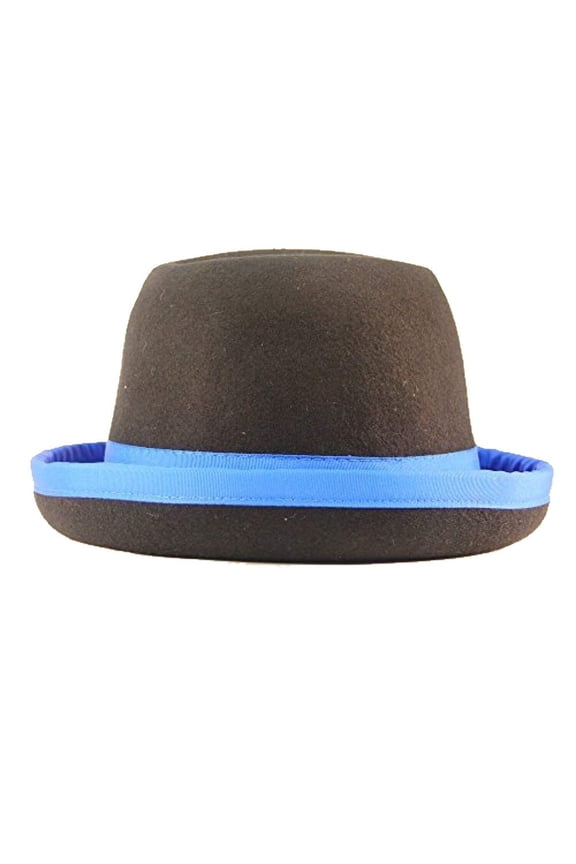 "The Tumbler" Hat for Juggling - Black with Blue - Size 57