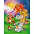 thumbnail image 1 of Play Time Animals Flag Garden Size, 1 of 1