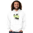 thumbnail image 1 of Play Time Video Game Gaming Nerd Men's Big & Tall Graphic Hoodie Brisco Brands 2X, 1 of 5