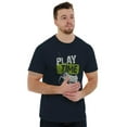 thumbnail image 1 of Play Time Video Game Gaming Nerd Men's Graphic T Shirt Tees Brisco Brands X, 1 of 5