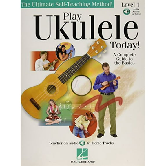 Pre-Owned Play Ukulele Today! - A Complete Guide to the Basics Level 1 (Bk/Online Audio) (Paperback) 0634078615 9780634078613