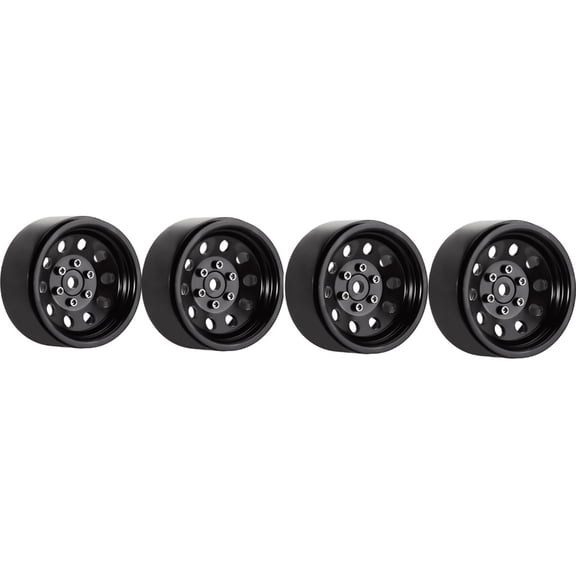 Play Vehicle Part 1.9’’ Wheel Hub Rim Durable Modified Kits for 1:10 Offroad Toy