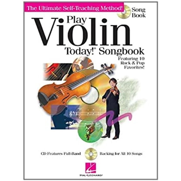 Pre-Owned Play Violin Today! Songbook Book/Cd (Ultimate Self-Teaching Method!) Paperback