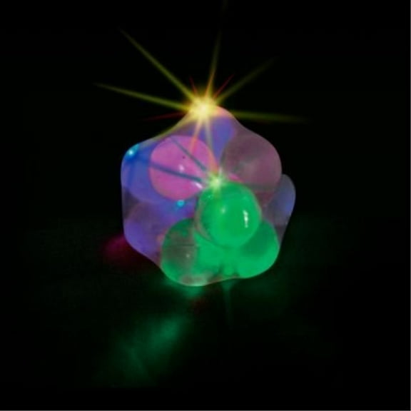 Light Up Molecule Stress Ball - Use For Tactile Therapy Or Just For Fun