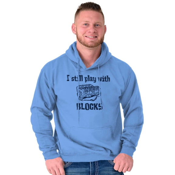 Play With Blocks Car Engine Mechanic Hoodie Sweatshirt Women Men Brisco Brands M
