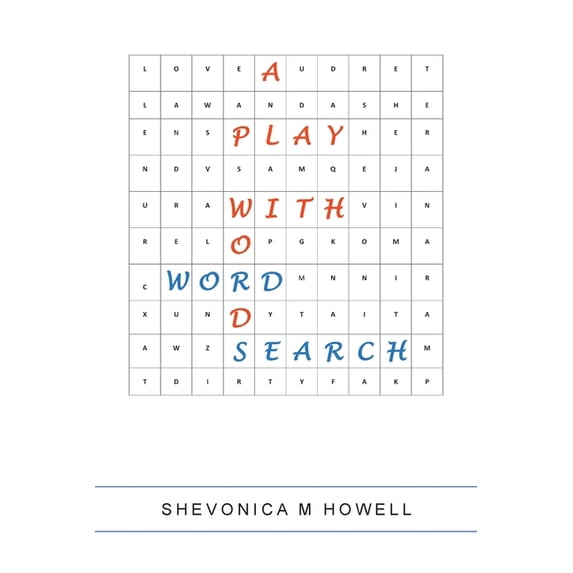 A Play with Words Word Search, (Paperback)