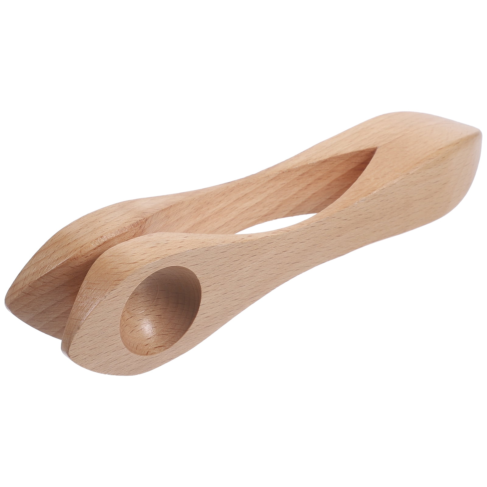 FESTFENDS Kids Musical Instruments Set Wooden Musical Spoon Light Brown ...