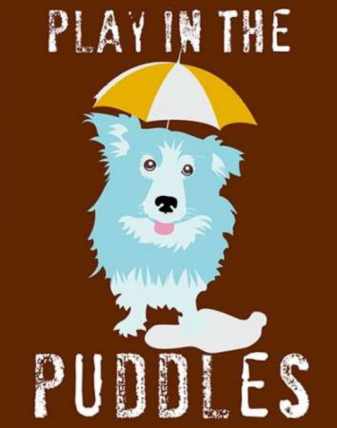 Play in the Puddles Canvas Art - Ginger Oliphant (22 x 28)
