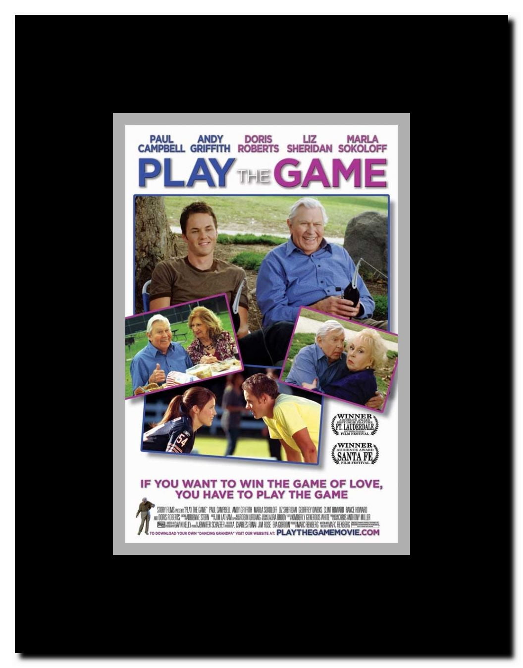 Play the Game Framed Movie Poster