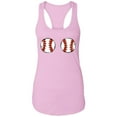 thumbnail image 1 of Play with These Balls Racerback Tank, 1 of 3