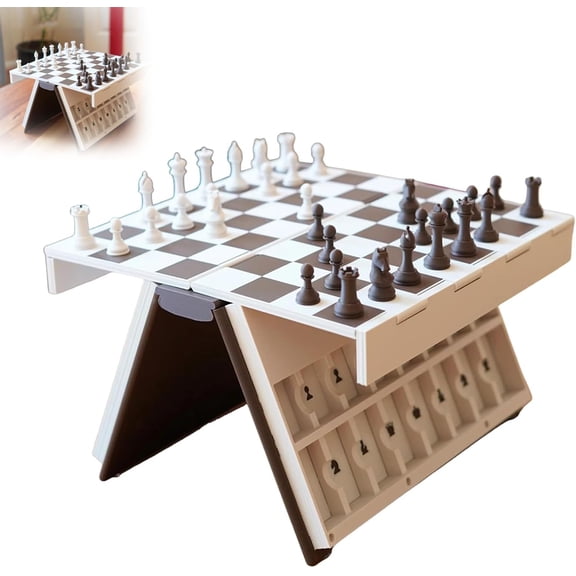 PlayBook'd - Hangman, 3D Printed Board Games, Playbook Board Game, Hangman Challenge Game, Four in a Row, Sea Battle, Backgammon, Mancala, Portable Books Design (Type-D)