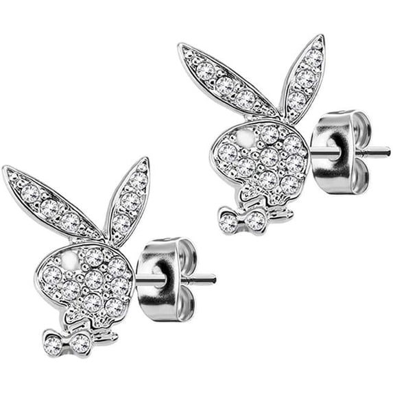 PlayBoy Stainless Steel Earrings