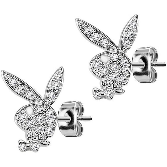 PlayBoy Stainless Steel Earrings