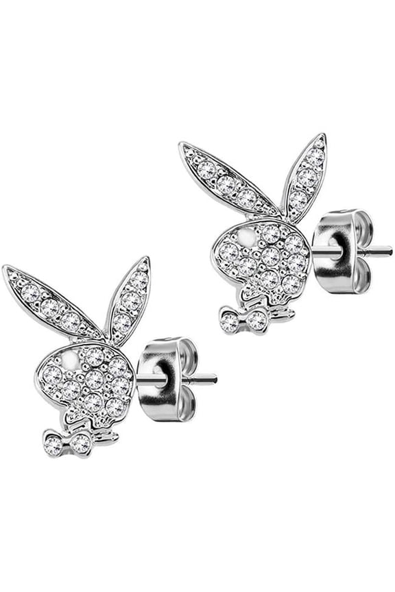 PlayBoy Stainless Steel Earrings