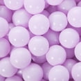 thumbnail image 1 of PlayMaty Ball Pit Balls - 2.75inches Plastic Phthalate & BPA Free Balls Crush Proof Stress Balls Swim Pit Fun Toy with Storage Bag for Baby Playhouse Birthday Party DecorationPack of 50(Light Purple), 1 of 9