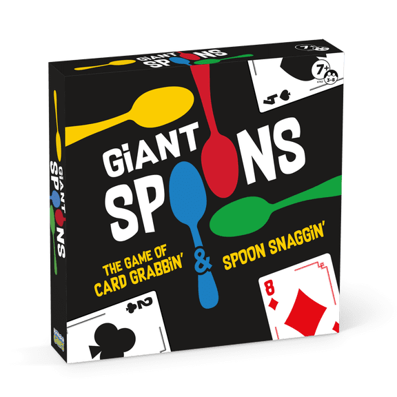 PlayMonster Giant Spoons Card Game, Children Ages 4-8 Years