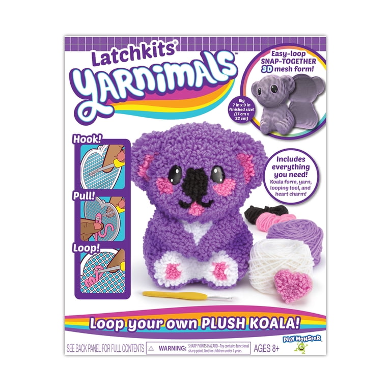 PlayMonster Latchkits Yarnimals - Koala - Walmart.com