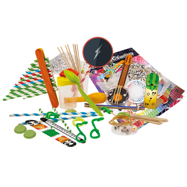 PlayMonster Music Factory Science Kit - 14 Activities to Construct & Play