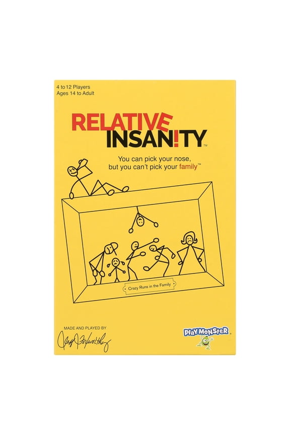 Relative Insanity Board Game