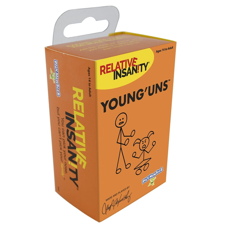 PlayMonster Relative Insanity Young ‘Uns Party Card Game - Walmart.com