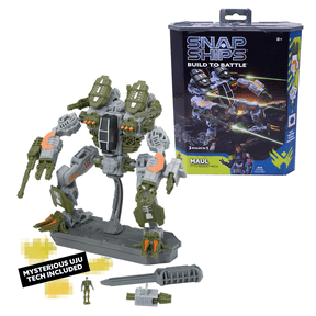 PlayMonster Snap Ships Forge Maul FT12 Assault Mech 3-In-1 Building Set