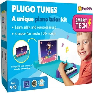 Plugo Tunes by PlayShifu (Kit+App): Interactive Piano Starter Kit for Ages 4-10 | Educatio...