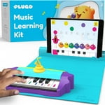 Plugo Tunes by PlayShifu (Kit+App): Interactive Piano Starter Kit for Ages 4-10 | Educational Musical Toys for Early Childhood | Perfect Music/Musical Gift for Boys & Girls (Works with tabs/mobiles)