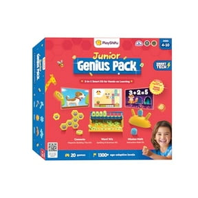 PlayShifu Plugo STEM Pack Count Letters Link 3-in-1 Learning System for Ages 4-10
