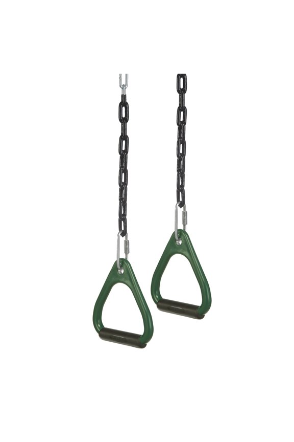 Commercial Grade Gym Rings PS 7536 Swing Set Accessory for Wooden Play Sets
