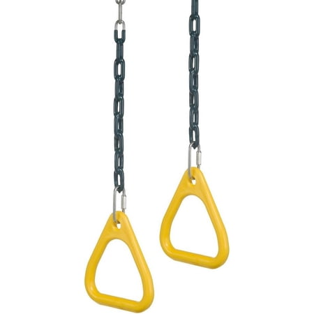 PlayStar Gym Rings PS 7836 Swing Set Accessory for Wooden Play Sets