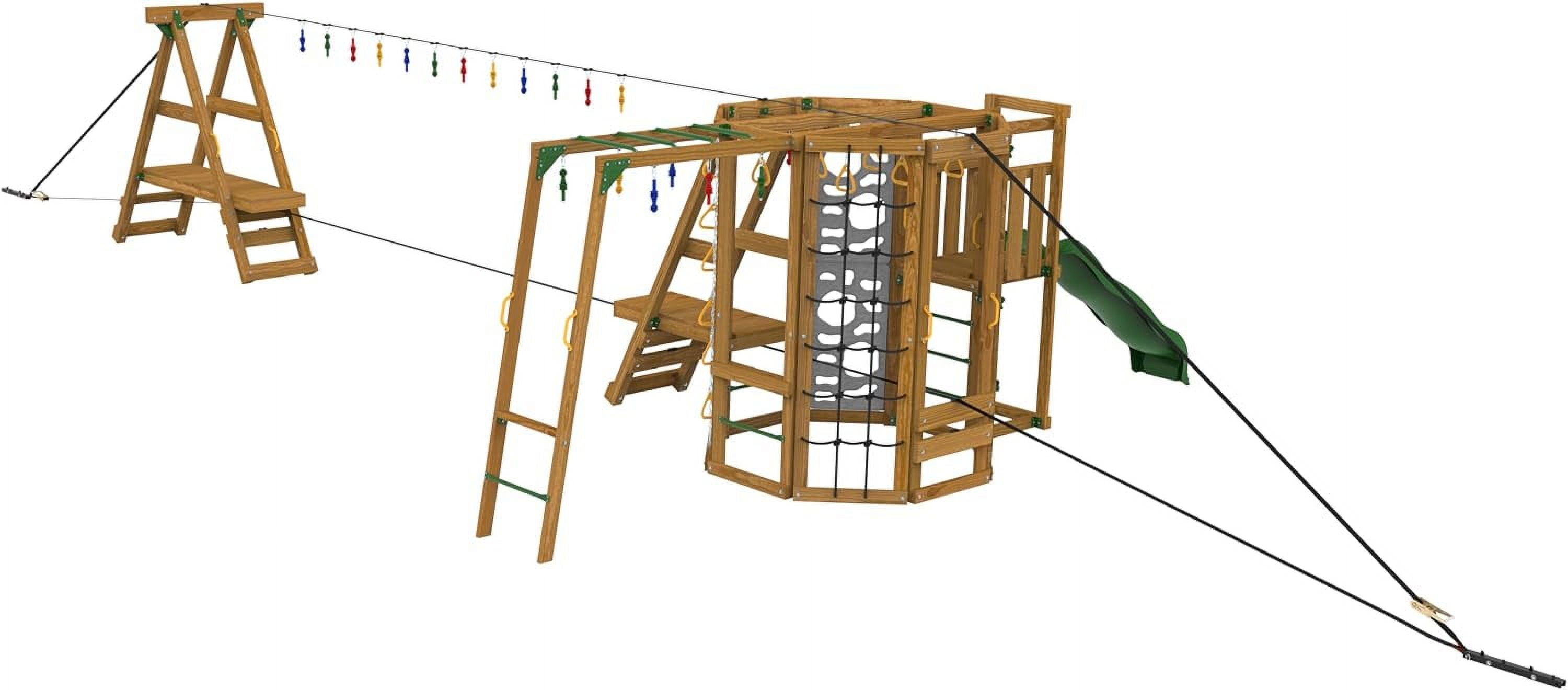 PlayStar Ninja Power Tower Silver KT 50062 Outdoor Play Set Hardware