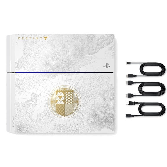 Pre-Owned PlayStation 4, Destiny The Taken King Limited Edition, 500GB Video Game Console, White, 1, 1, 1