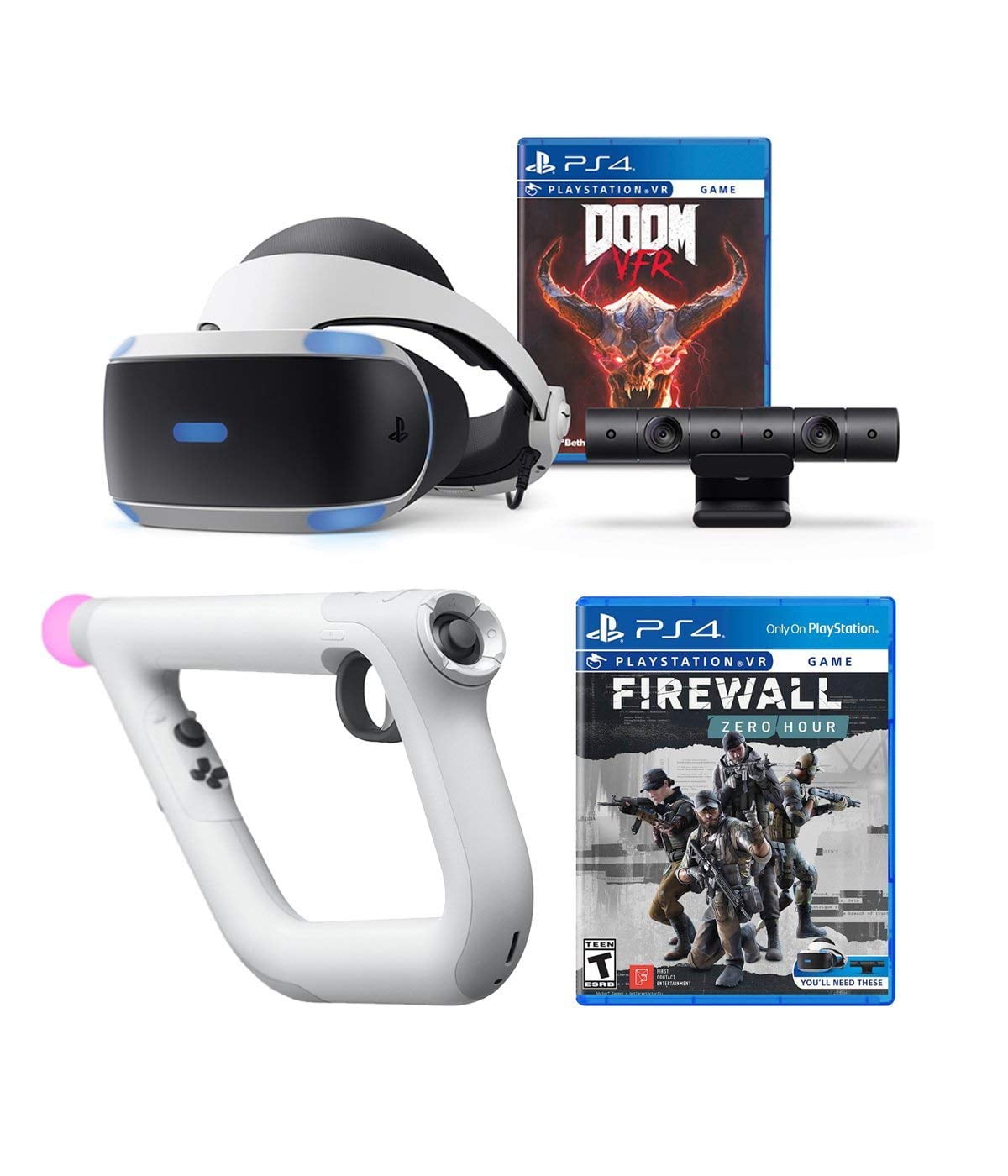 Combo 2 Jogos PS4 VR Blood & Truth + Firewall Zero Hour - Game