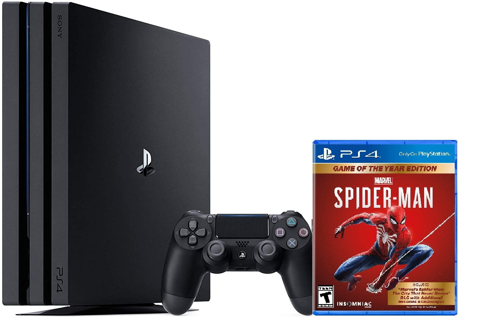 PlayStation 4 (PS4) Pro 1TB Console - Marvel's Spider-Man Bundle